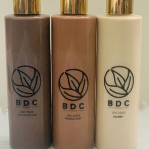 Coca bronze and golden body cream
